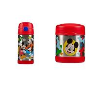 Thermos x Mickey & Friends - 355ml Water Bottle + 290ml Food Flasks