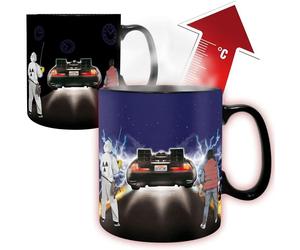 Thermosensitive Mug Back To The Future Time Machine Heat Change ABYstyle