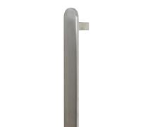 ThermoSphere Electric Heated Vertical Towel Bars (Brushed Stainless Steel, Pill)