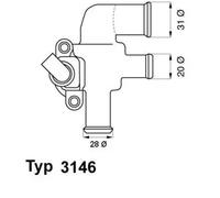 WAHLER 3146.90D Thermostat