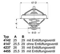 WAHLER 4237.80D Thermostat