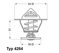 WAHLER 4264.84D Thermostat