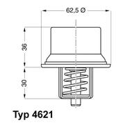 WAHLER 4621.80D Thermostat