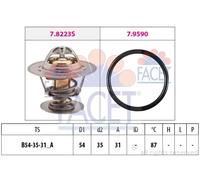 Thermostat 7.8432 FACET for AUDI VW SEAT FORD SKODA