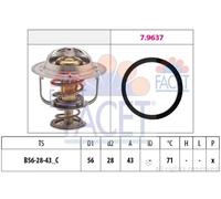 THERMOSTAT COOLANT 7.8650 FOR RENAULT TRUCKS MASCOTT/Platform/Chassis/Van 3.0L