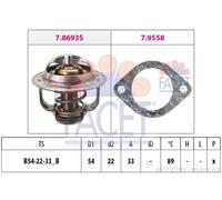 Thermostat 7.8693 FACET for OPEL CHEVROLET