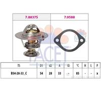 THERMOSTAT COOLANT 7.8837 FOR HYUNDAI EMBERA/V JM SONATA AZERA i30 TRAJET/Box