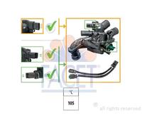 Facet Thermostat for MINI R56 (N14) Cooper S JCW - With Housing & Sensor Cable