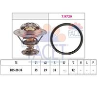 INNER FITS AUDI A3 1.6 TDI THERMOSTAT, COOLANT 78945 FACET
