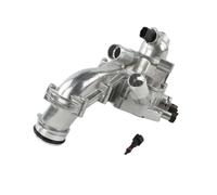 Thermostat Assembly Compatible For Mini Cooper 1.6L 2007-2013 Aluminum Thermostat Housing Assembly Automotive Accessories 1Pc
