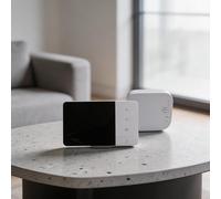 Thermostat Compatible with For Tuya Smart App, Wireless Boiler Control, Heating/Cooling Adjustment, LED Screen Interface (With WiFi)