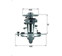 Thermostat, coola MAHLE TX 72 82 for ROVER MONTEGO 2 1988-1995