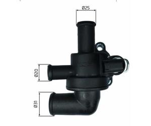 Thermostat, coola MOTORAD 547-91K for SMART CABRIO (450) 0.8 2001-2004