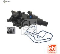 Thermostat with housing 100233 FEBI BILSTEIN for RENAULT MODUS / GRAND MODUS