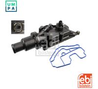 febi bilstein 108756 Thermostat with housing, seal and temperature switch, 1 piece