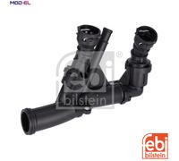 Thermostat with housing 180454 FEBI BILSTEIN for VW SEAT AUDI SKODA