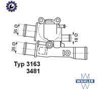 WAHLER 3481.88D Thermostat