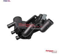 Thermostat with housing 4006471 METZGER for SKODA AUDI VW