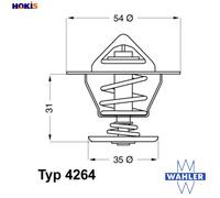 WAHLER 4264.87D Thermostat