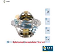 Thermostat 5205287 FAE for AUDI VW SKODA SEAT MITSUBISHI