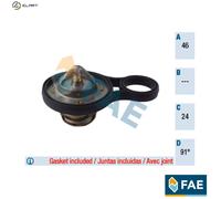 New Thermostat, coolant for CHRYSLER JEEP MINI:NEON,MINI,CIRRUS,SEBRING