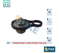 New Thermostat, coolant for CHRYSLER JEEP MINI:NEON,MINI,CIRRUS,SEBRING