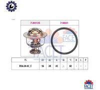 THERMOSTAT COOLANT 7.8640 FOR MITSUBISHI SPORT/MONTERO/PAJERO/WAGON/CHALLENGER