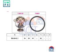 THERMOSTAT COOLANT 7.8640 FOR MITSUBISHI SPORT/MONTERO/PAJERO/WAGON/CHALLENGER
