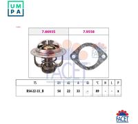 THERMOSTAT COOLANT 7.8693 FOR OPEL CORSA/D/Hatchback/Van ASTRA/J/G/Delvan 1.7L