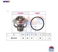 New Thermostat, coolant for AUDI SEAT SKODA VW:A3,A5,Q5,TT,EOS 06J121113