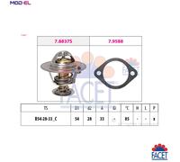 THERMOSTAT COOLANT 7.8837 FOR HYUNDAI EMBERA/V JM SONATA AZERA i30 TRAJET/Box