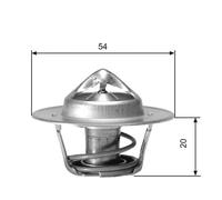 Gates Thermostat TH00171G1 - Engine Cooling (Coolant)