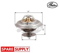 THERMOSTAT, COOLANT FOR AUDI 100 C4 80 A4 A6 GATES TH14387G1
