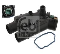 THERMOSTAT, COOLANT FOR CITROËN C-CROSSER C5 C6 C8 FEBI BILSTEIN 36037