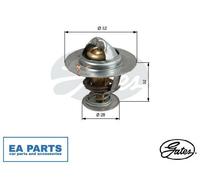 Thermostat, coolant for FORD B-MAX C-MAX ECOSPORT FIESTA GATES TH50292G1