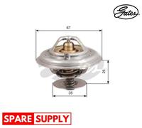 THERMOSTAT, COOLANT FOR VW BEETLE BORA CALIFORNIA T4 CAMPER GATES TH14380G1