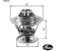 Genuine Gates Engine Cooling Thermostat - TH12592G1