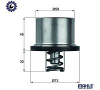 THERMOSTAT COOLANT THD 1 75 FOR DAF WS225/242/259/268L/268/268G/268M/282 11.6L