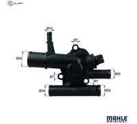 THERMOSTAT COOLANT TI 217 83 FOR RENAULT MASTER/II/Van/Bus TRAFIC NISSAN 1.9L