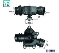 MAHLE ORIGINAL TI 26 88 Thermostat