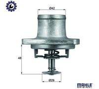 THERMOSTAT COOLANT TI 48 80D FOR M119.971/975/985 4.2L M119.970/972/974 5.0L