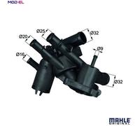 MAHLE ORIGINAL TM 4 109 Thermostat