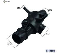 MAHLE ORIGINAL TM 40 92 Thermostat
