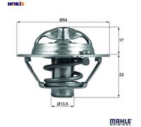 MAHLE ORIGINAL TX 118 82D Thermostat