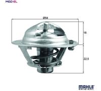 MAHLE ORIGINAL TX 166 85D Thermostat