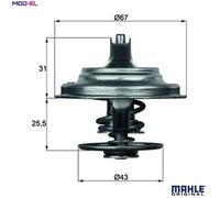 Thermostat Insert MAHLE TX 23 79D Quality MAHLE Genuine UK Stock