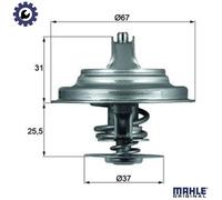 MAHLE TX 25 80D Thermostat