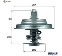 MAHLE TX 25 80D Thermostat