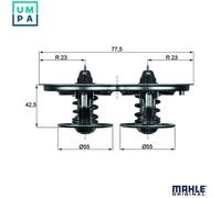 MAHLE TX 32D THERMOSTAT COOLANT