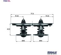 MAHLE TX 32D THERMOSTAT COOLANT
